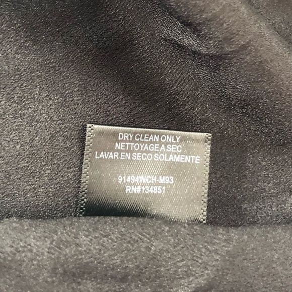 Wayf Rae Black Puff Long Sleeve Ruched Mini Dress size Large - Picture 12 of 14